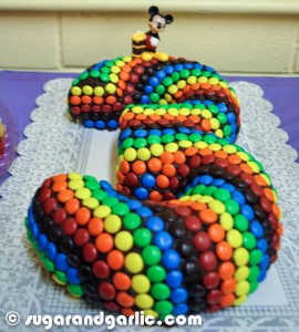 Amazing 3rd Birthday Cake - Sugar & Garlic