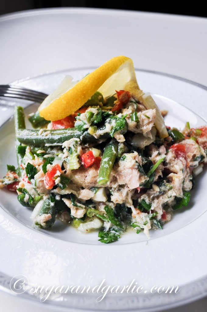 green bean tuna salad