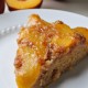 peach upside down cake