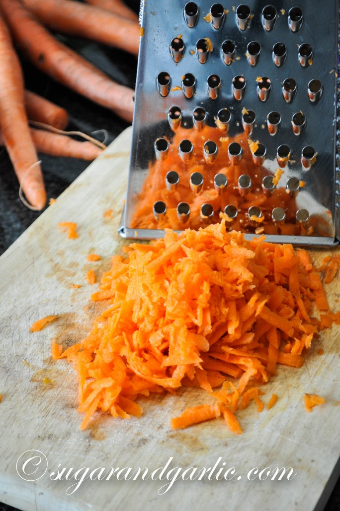 shredded carrots