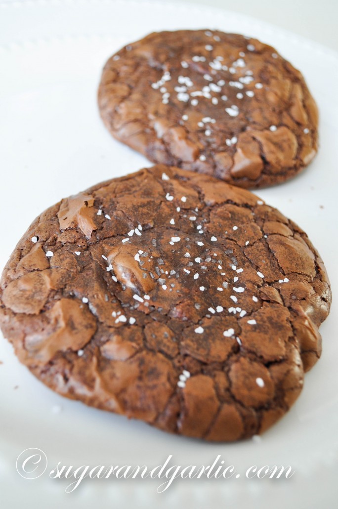 a fudgey brownie cookie