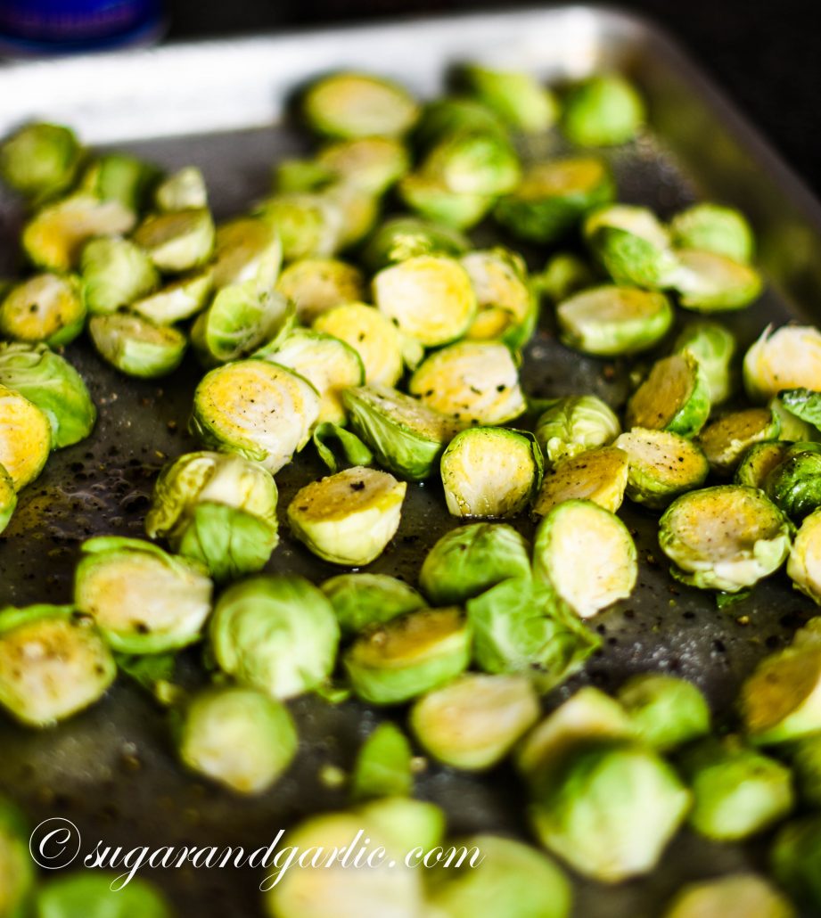 roast the brussels sprouts