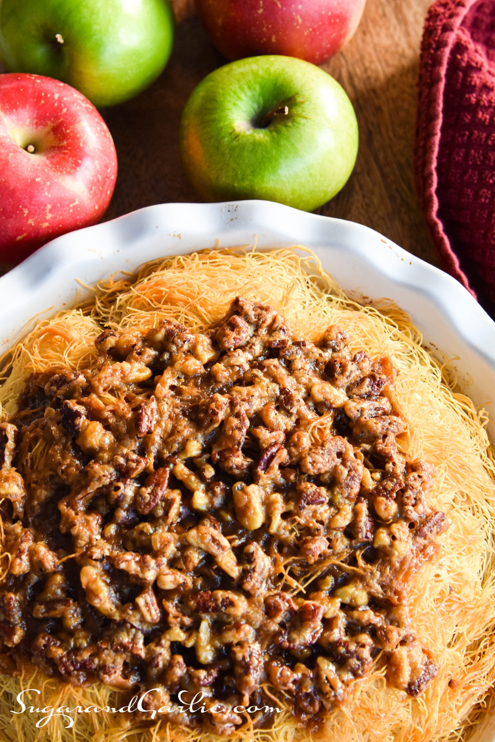apple kunafah