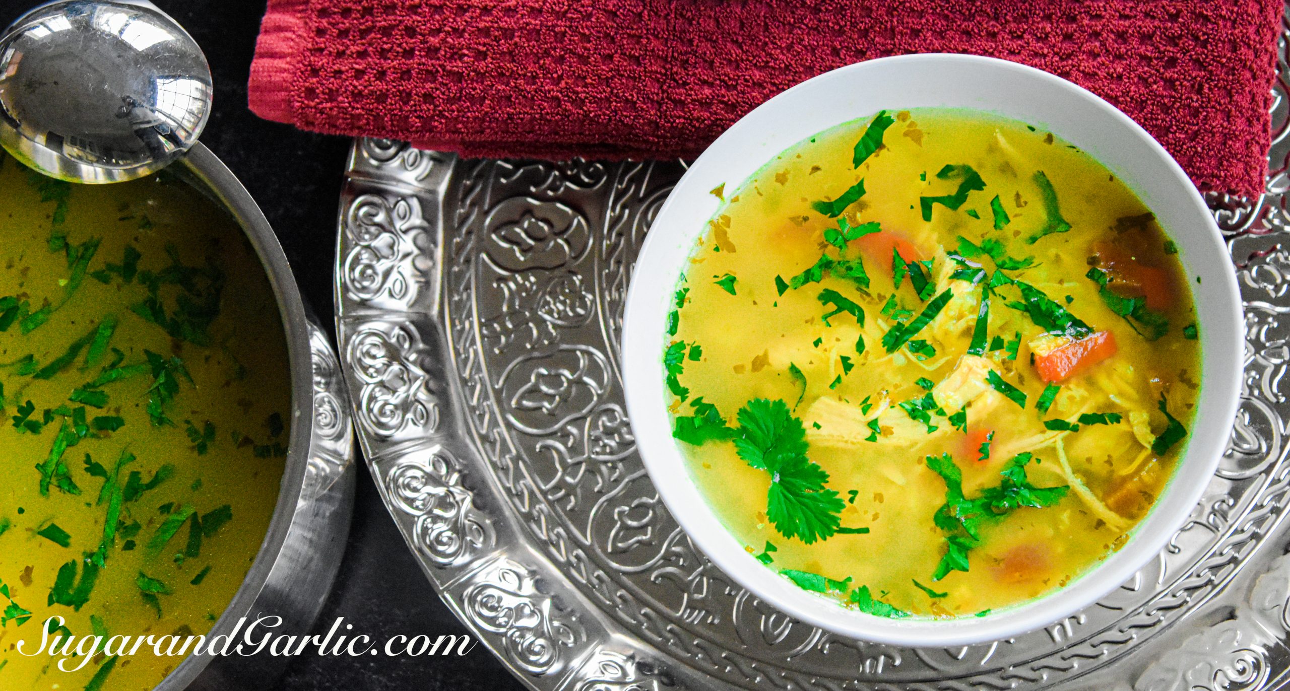 turmeric herb soup