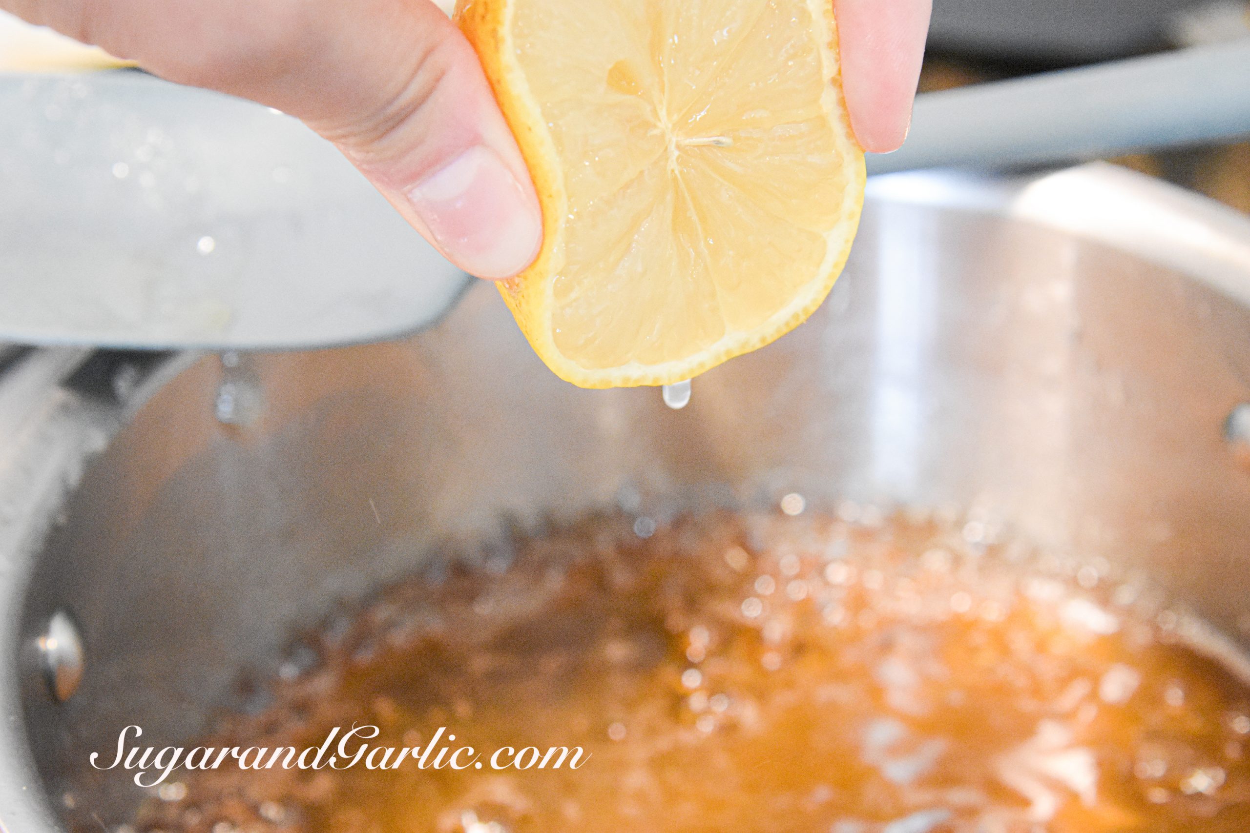 lemon in syrup