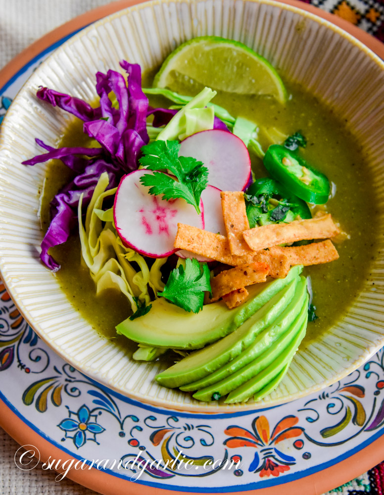 Pozole Verde: A Green Mexican Corn Soup